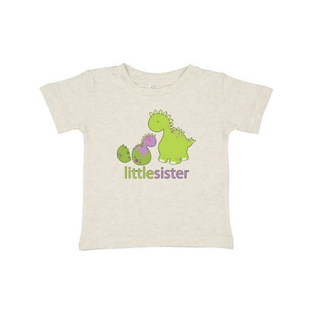 

Inktastic Little Sister Purple Gift Baby Girl T-Shirt