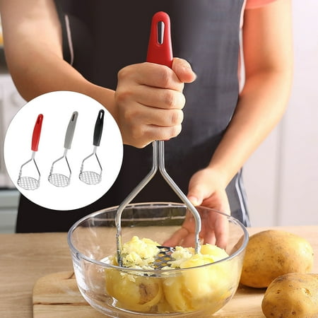 

Riguas Potato Masher Durable Non Slip Handle Kitchen Dining Room Press-on Type Potato Mashing Ricer for Daily Life