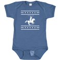 thumbnail image 3 of Inktastic Cowboy Silhouette Team Roping Rodeo Boys or Girls Baby Bodysuit, 3 of 5