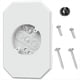 thumbnail image 1 of Kit de Montaje Cara, Bloque Luz Exterior 8141DBL, Placa Cara para Doble Vuelta y 4 Pulgadas, 1 of 6
