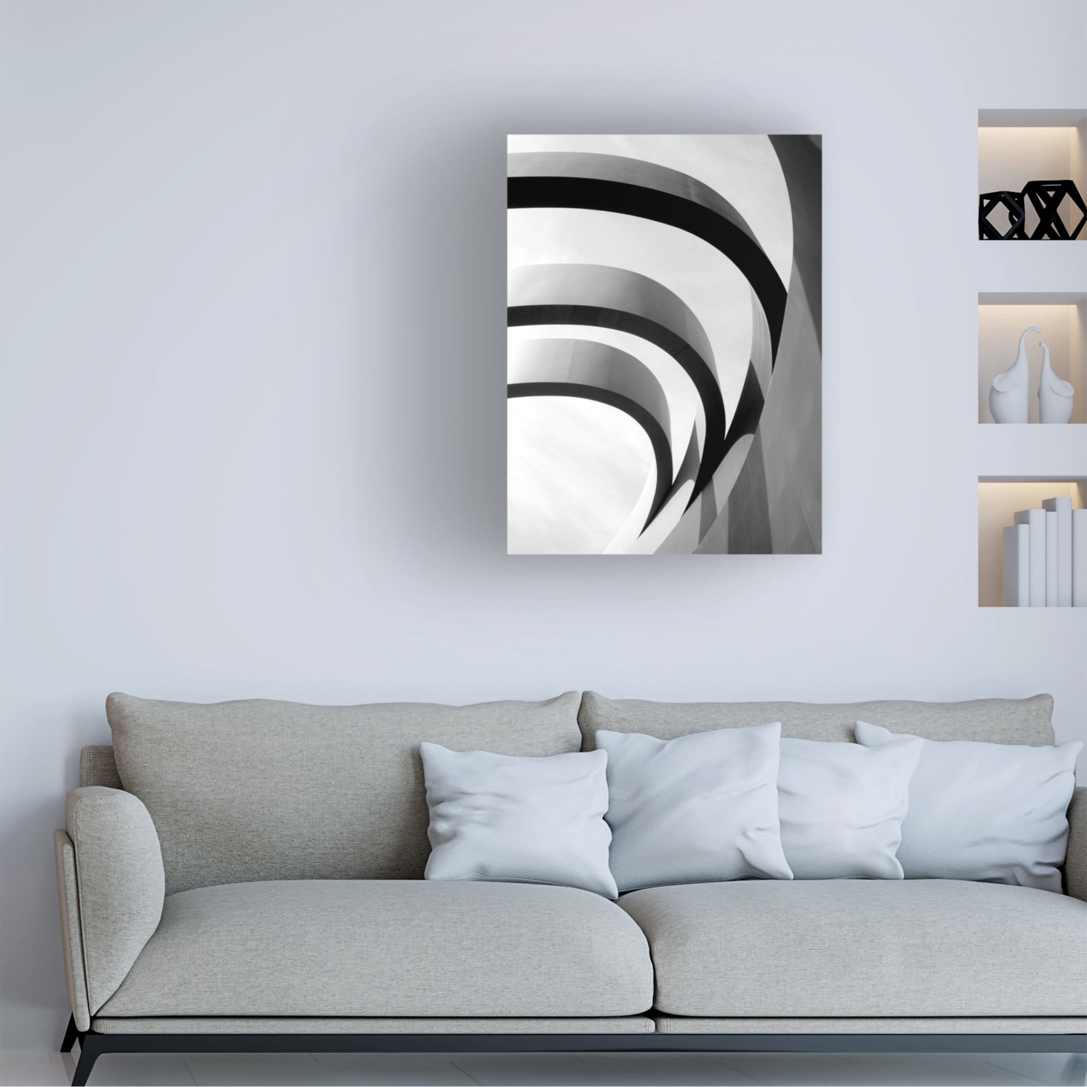 Trademark Fine Art ALIZA RIZA Design Museum - Detail Canvas Wall Art