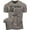 T-Shirt Warm Grey, variant on Gymish Set Goals Workout T-Shirt – Motivational Gym Shirt for Men, Exercise & Lifting Tee, Men’s Workout Apparel, Athletic Gym Wear