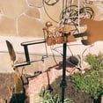 thumbnail image 6 of Garden Rock Band Windmill, Handmade Metal Music Figurines and Statues, Wind Spinners for Yard, Lawn, Patio Decor, Guitar and Drummer Outdoor Decoration (Metal Guitar Windmill), 6 of 7