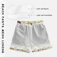 thumbnail image 3 of FORMRS Boys Swim Trunks Quick Dry Mesh Liner Boardshorts Sizes XS-XL, Birds Tea Time, 3 of 7