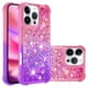 thumbnail image 1 of Funda para iPhone 15 PRO Transparente con Brillos Carcasa Protectora Antigolpes con Glitter Brillante, 1 of 5
