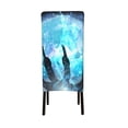 thumbnail image 3 of ZICANCN Werewolf Full Moon Chair Protectors Seat Covers , Dining Chair Slipcovers for Dining Room Hotel Kitchen Halloween Monster Beast, 3 of 8