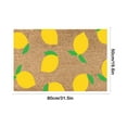 thumbnail image 3 of JoyMoreHome Halloween Lemon Decorative Doormats, 19.7x31.5 Inch, Decorative Burlap Welcome Floor Mat, for Indoor Outdoor Kitchen Bathroom Porch Enterway Mat, 3 of 6