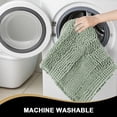 thumbnail image 4 of PrimeBeau Microfiber Non Slip Mat Anti-Slip Bath Mat, 20 x 32 Inch, Sage, 4 of 7
