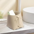 thumbnail image 4 of 3x Organizador Creativo Bolsa Contenedor Portalápices Para Dormitorio Escritorio Gabinete Beige, 4 of 8