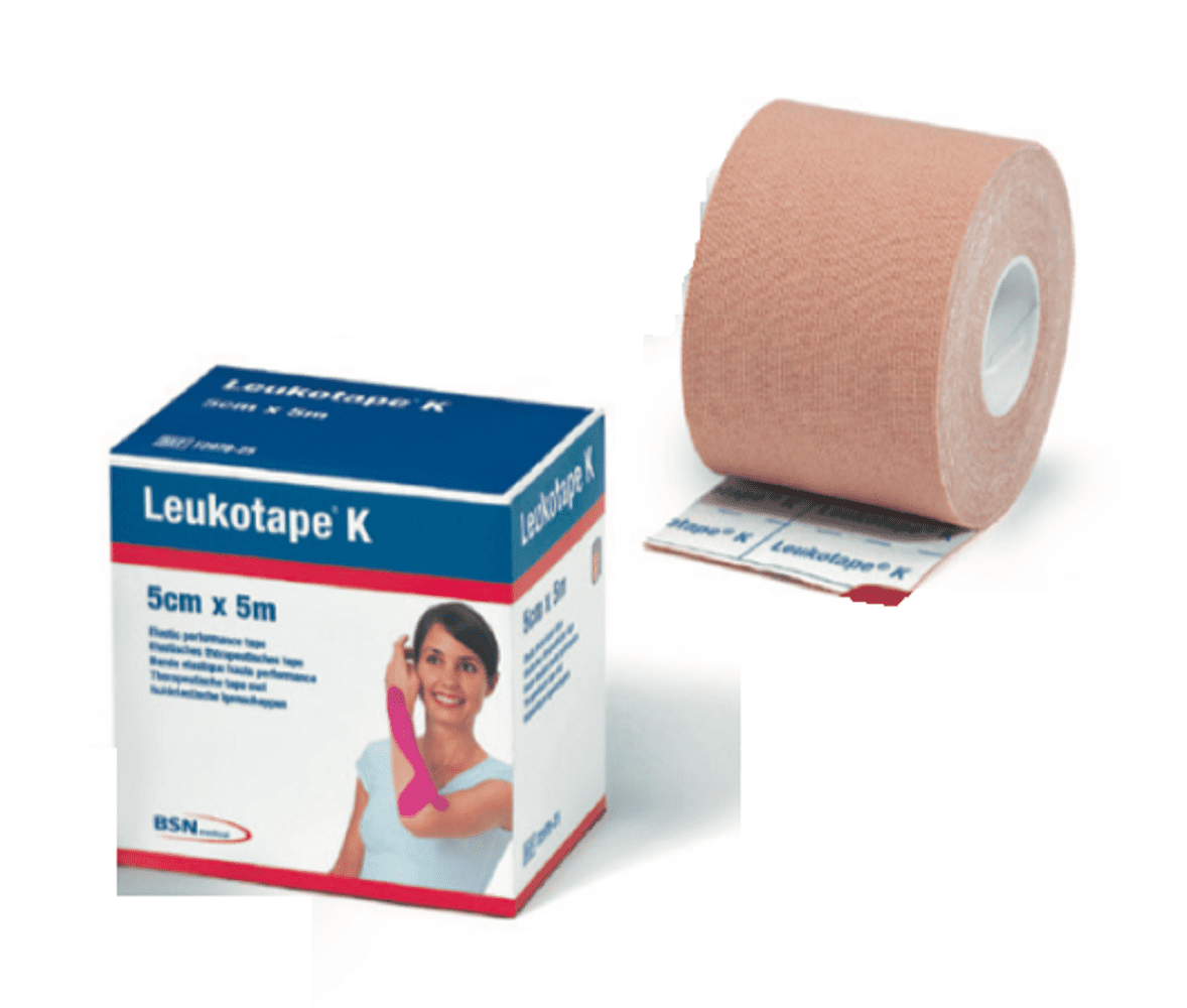 Leukotape K, Elastic Adhesive Kinesiology Tape