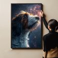 thumbnail image 6 of Petit Basset Griffon Vendeen Space Poster Wall Art Funny Dog - Petit Basset Griffon Vendeen Dog Canvas Wall Art For Bedroom Decor - Kitchen Wall Art - Vintage Dog Poster, 6 of 6