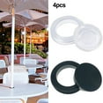 Premium Umbrella Hole Ring Plug Set for Your Outdoor Glass Patio