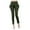 Army Green, variant on Ashirexll Women's Pants, Womens Casual Pants, Ladies' Fashion Elastic Waist Plus Size Casual Pants Summer Solid Color Casual Long Pants