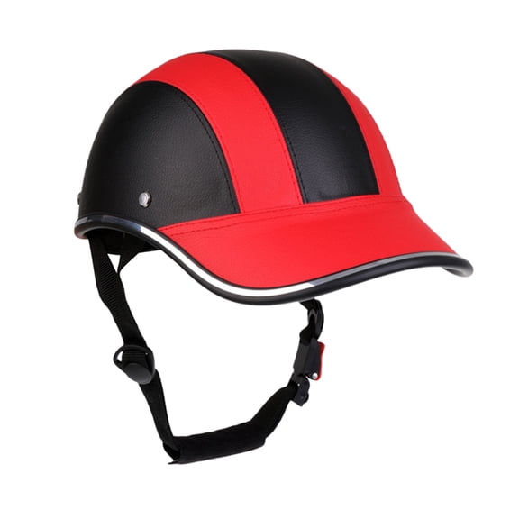 Yuarrent Casco de bicicleta Correa de barbilla ajustable Anti UV Gorra de béisbol ligera Patrón de mosaico de seguridad Sombrero de ciclo Ciclismo
