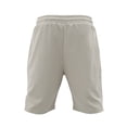 thumbnail image 5 of hopeusnice Men's Cotton Linen Retro 2Pcs Casual Beach Comfyfit Workout Exercise Pants Elastic Waist Sweat Shorts Pockets Loose Running Suit Solid Color Lounge Sets Fall Lightweight Khaki L, 5 of 9