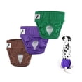 thumbnail image 2 of Reusable Girls Pet Dog Diaper Nappies Durable Menstrual Hygienes Diaper Pet S-2XL Physiological Pants Hygienically brown, 2 of 4