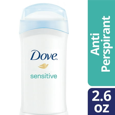 (2 pack) Dove Antiperspirant Deodorant Sensitive Skin 2.6 (Best Antiperspirant Deodorant For Sensitive Skin)