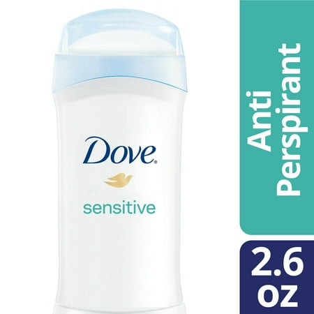 - (2 pack) Dove Antiperspirant Deodorant Sensitive Skin 2.6 oz