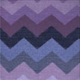 thumbnail image 1 of Ahgly Company Machine Washable Indoor Square Transitional Medium Slate Blue Area Rugs, 4' Square, 1 of 7