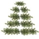 thumbnail image 2 of Árbol de Navidad Montado En La Pared Mini Árbol de Navidad Colgante de Pared Decoración de Tela de Pared Pequeño Árbol de Navidad Montado En La Pared Ramas Falsas Minimalistas Decoración Navideña, 2 of 7