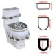 thumbnail image 3 of European Lace Toilet Cover With Zipper 3 Piece Bathroom Decorative Toilet Tank Cover, 3 of 6