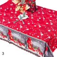 thumbnail image 1 of 150x180cm decoración de fiesta de mantel impreso rectangular con tema navideño, 1 of 5