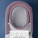 thumbnail image 5 of Accesorios de baño, funda para asiento de inodoro, lavable y reutilizable, almohadillas térmicas para asiento de inodoro, cojín de fácil instalación, se adapta a todos los asientos de inodoro, decorac, 5 of 6