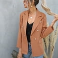 thumbnail image 2 of Chaqueta de traje para mujer, chaqueta de traje para mujer, chaqueta de traje en V, chaqueta de traje de manga larga, calidad inigualable, 2 of 6