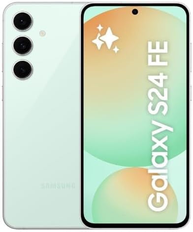 Open Box Samsung Galaxy S24 FE 5G with Galaxy AI (2024) 128GB + 8GB RAM | 6.7” Dynamic AMOLED 120Hz Display | GSM Unlocked International Version Dual SIM Smart Phone