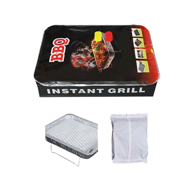 Outdor Portable Disposable Barbecue Grill For Outdoor Cooking Compact Use Grill For Quick BBQs And Camping