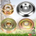 thumbnail image 1 of 4Pcs 2 Sets Blade Box Nut Fixing Kit, Lawn Mower Metal Gear Box, Lawn Mower Metal Gear Box Accessories, Suitable for Lawn Mowers, Irrigation Machines, 1 of 5