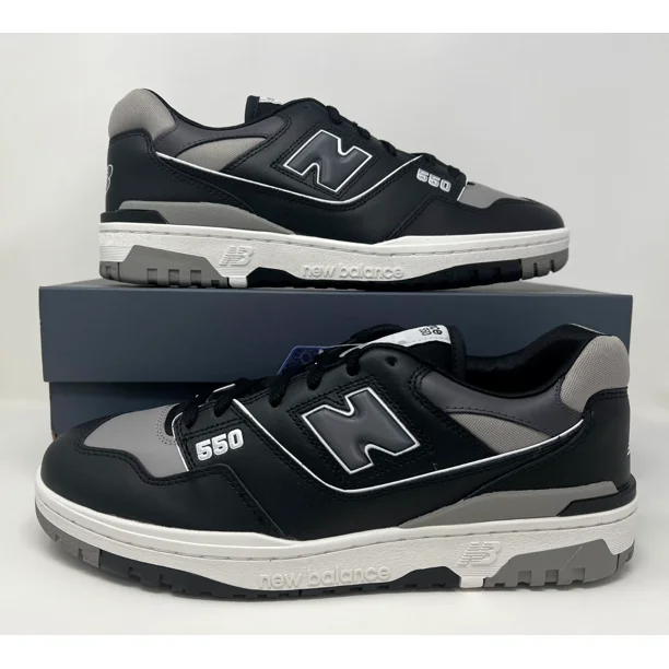 New Balance 550 Shadow Grey Black Marble Head Men's Size 11 BB550SR1 NEW