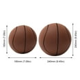 thumbnail image 2 of Baloncesto De 18/24 Cm Con Aro De Baloncesto Baloncesto Ultra Grip Ligero Marrón, 2 of 9