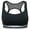 Black, variant on Nursing Bras for Breastfeeding, FB018 Low-Impact Nursing Sports Bra Support Maternity Pregnancy Padded Wireless Bra
