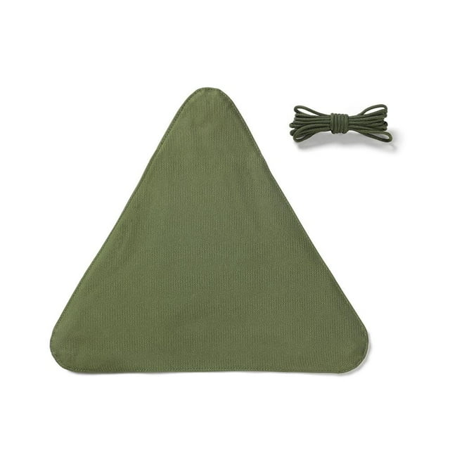 Taburete Triangular de tela, taburete plegable para acampar, silla de pesca portátil, asiento para acampar, pescar, senderismo, jardinería y playa