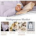 thumbnail image 6 of Threadmill Home Linen Modern Bed Blankets - Breathable, All-Season, 300 Thread Count, Twin-XL, 6 of 8