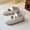 Beige, variant on Wide Toe Shoes for Girls Zero Drop Sneakers Little Kids Tennis Running Casual Shoes Non-Slip Shoe Lightweight Comfort Outdoor Activities Silver 3(36)