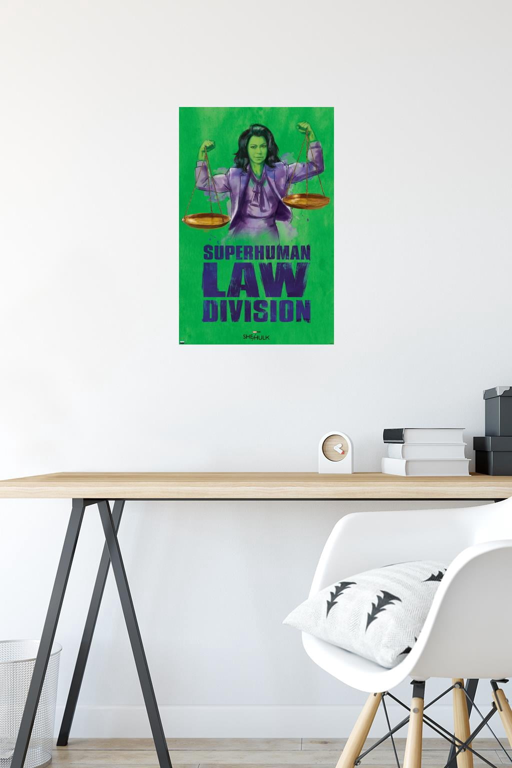 Marvel She-Hulk - Super-Human Law Division Wall Poster, 14.725" x 22.375"