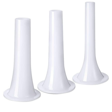 

9Pcs Plastic Sausage Stuffer Tubes Funnels Sausage Filling Tool for Size 5 Meat Grinder Food Grinder 1.5cm 1.9cm 2.3cm