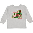thumbnail image 3 of Inktastic Candy Cane Express Boys or Girls Long Sleeve Toddler T-Shirt, 3 of 5