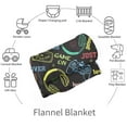 thumbnail image 7 of Gaming Blanket for Boys, Video Gaming Blanket, Super Soft Fleece Gaming Blanket for Teenage, Boys, Men, Gaming Blanket for Boys Men Son Birthday & Gaming Theme Party Gifts 30"X 40", 7 of 7