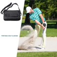 thumbnail image 1 of Sac de Club de Golf Imperméable Portable Sac d'Exercice de Club de Golf Petit Sac Grande Capacité Sac d'Exercice avec Autocollant à Forte Adhérence pour Intérieur Extérieur, 1 of 9