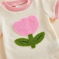 thumbnail image 7 of Hessimy Toddler Girl Pajamas 2Pcs Pjs Short Sleeve Top Sleepwear,Soft Cotton Nightwear(Pink,2-3 Years), 7 of 7