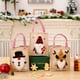 thumbnail image 4 of Saco navideño de Papá Noel para niños, bolsa de almacenamiento de dulces, decoración navideña, medias de lino, regalos de Navidad, 2023, 4 of 4