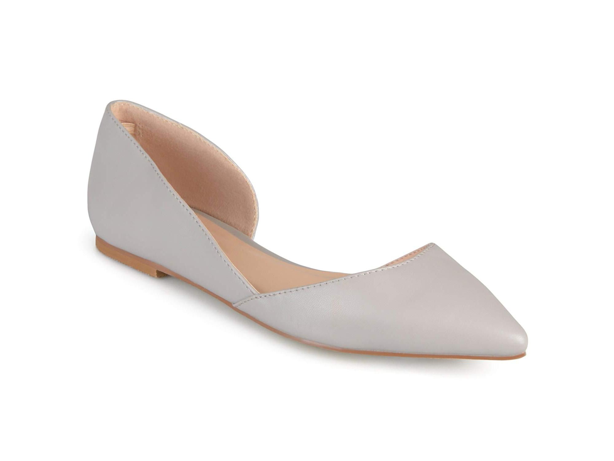 pointed toe ballerina flats