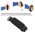 thumbnail image 2 of Disabled Eating Aid Adaptive Utensil Holder, Easy Grip Spoon Fork Utensil Holder Strap Belt Adjustable Chopsticks Spoon Fork Eating Assistance Strap for Weak Grip Elderly, 2 of 9