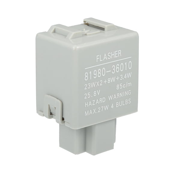 Unique Bargains Car Waterproof Relay DC 12V 40A Compatible for Toyota No.8198060010 3 Pin Relay Car Charge Case