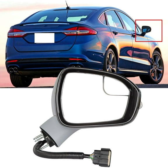 LABLT Passenger Side Mirror Memory 11 Wires RH Replacement for 2015-2017 Fusion FS7Z17682CB-PFM FO1321542