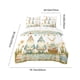 thumbnail image 3 of Juego de cama infantil de Pascua de 3 piezas | Funda nórdica y fundas de almohada con estampado de conejo y huevo | Microfibra suave (tamaño individual/matrimonial/queen) | Lavable a máquina para, 3 of 6