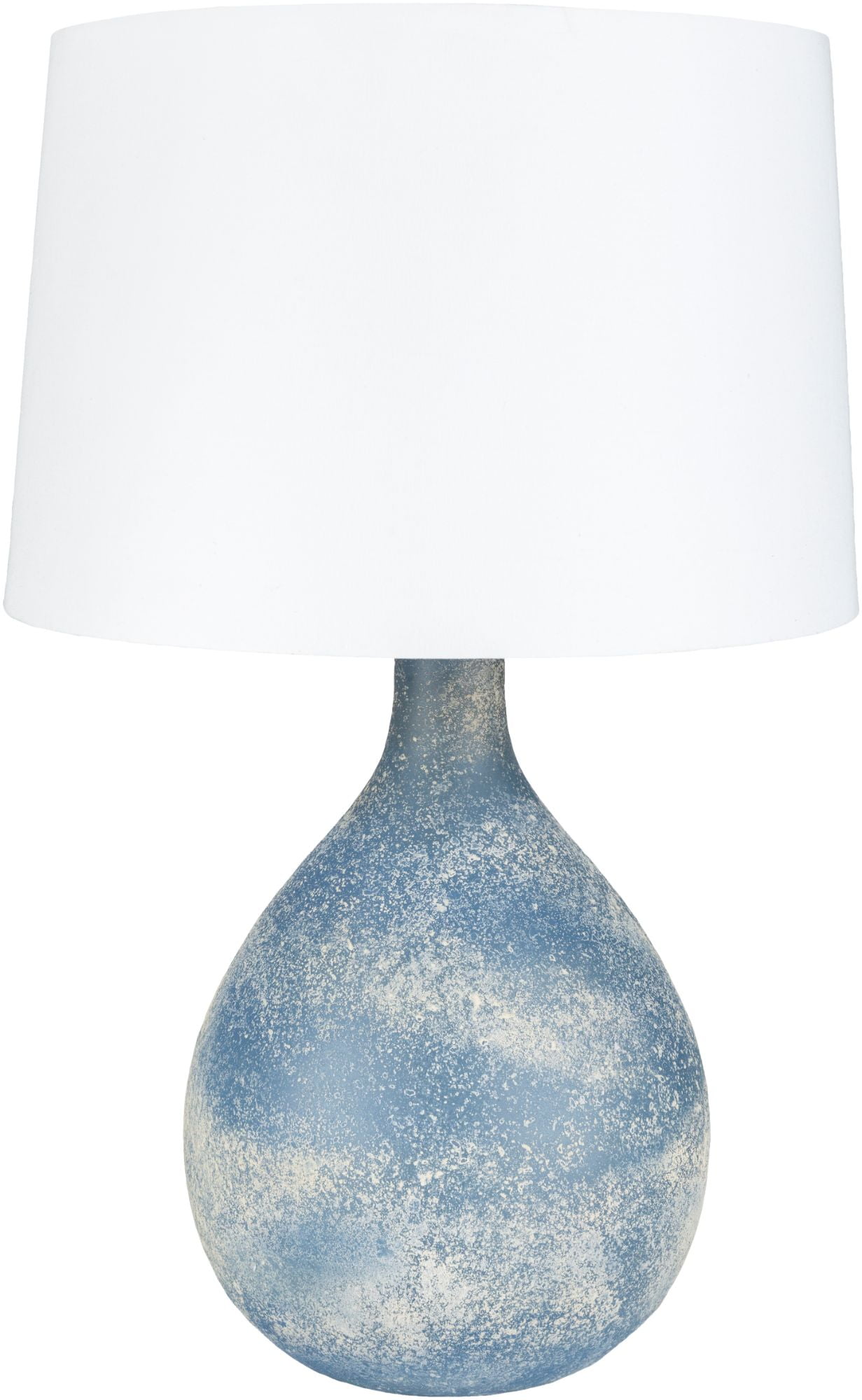 denim blue table lamp